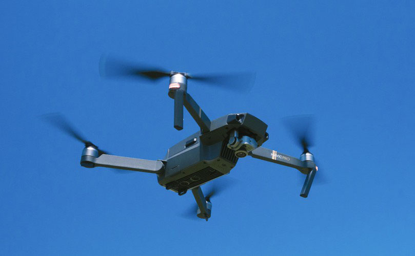 ドローンで空撮